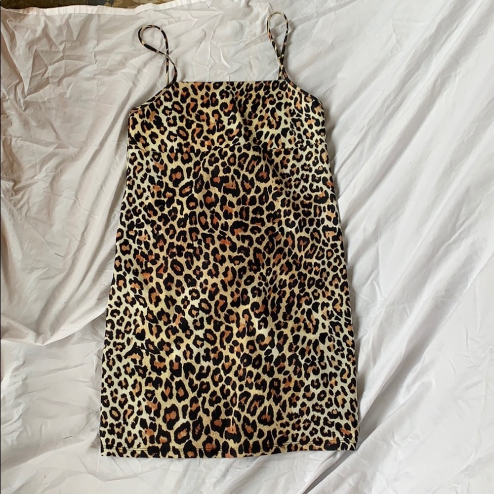 Brand New Zara Leopard Print Dress